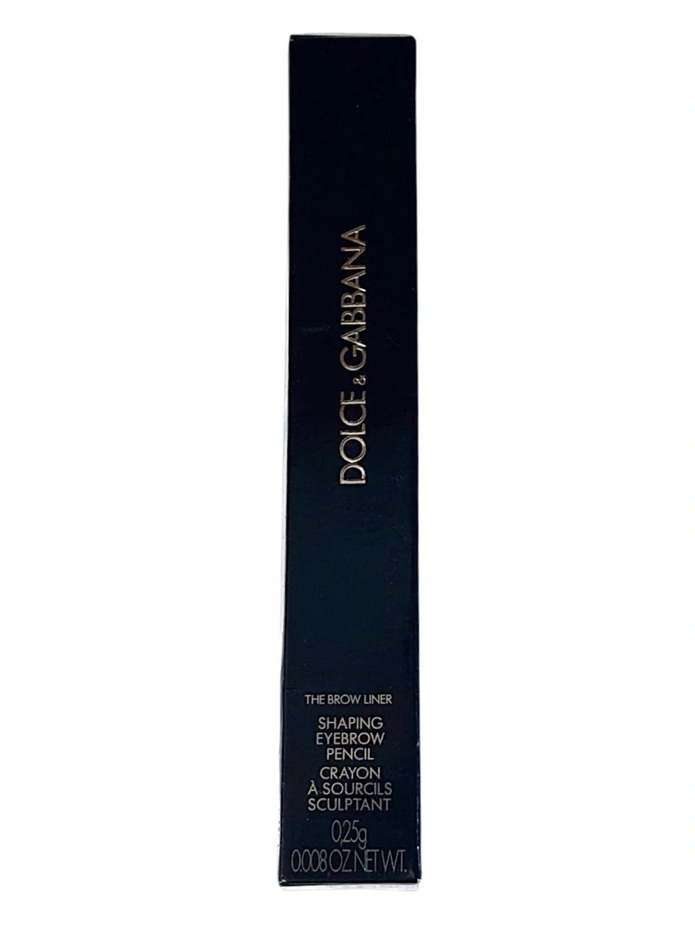 Dolce & Gabbana The Brow Liner Shaping Eyebrow Pencil - 1 Soft Brown NWT NIB $45